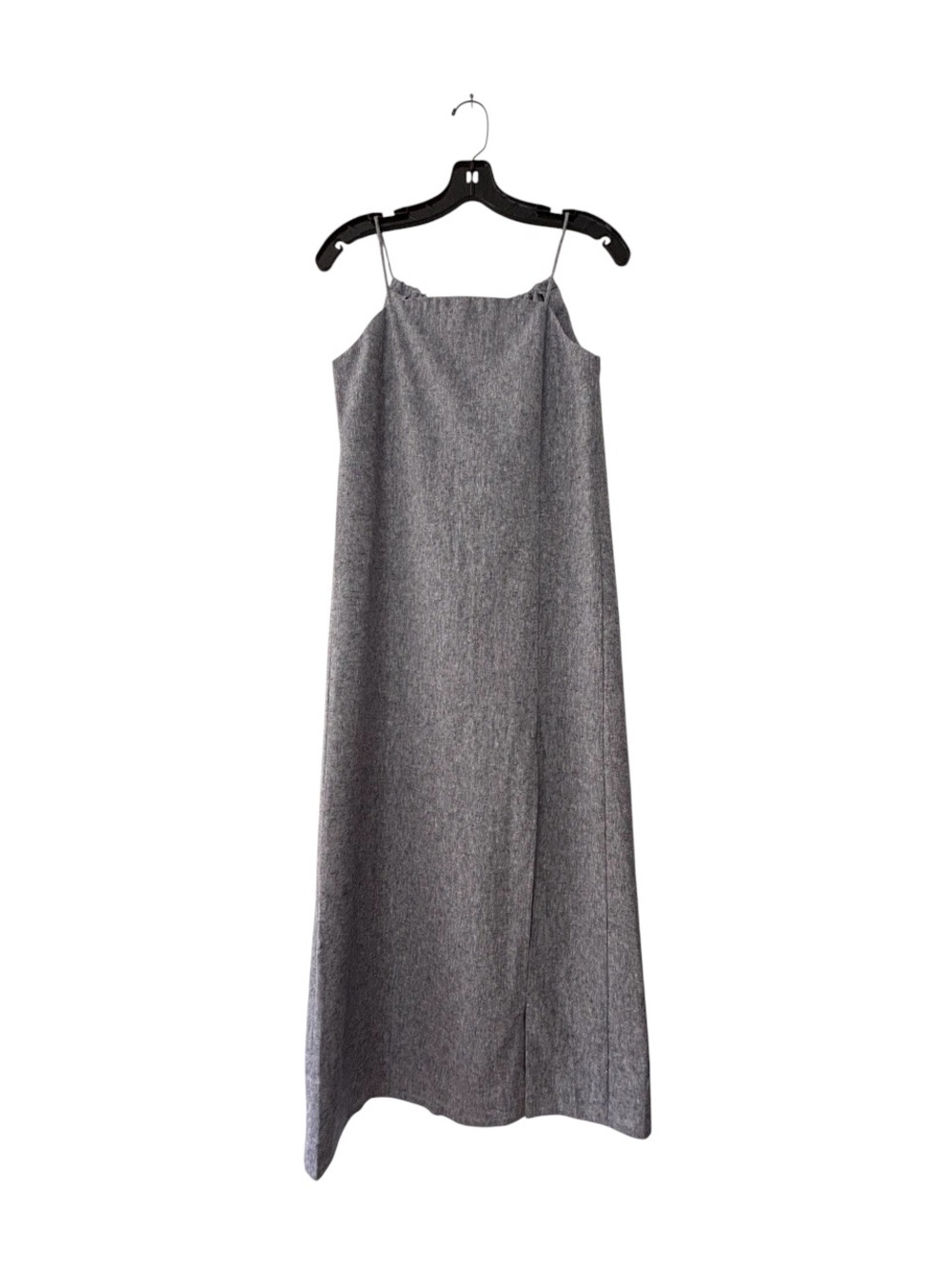 HoodLamb by Hemp Tailor Hemp Cotton Maxi Dress | XS | Heather Gray Blue NWT